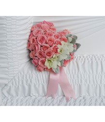 Divine Serenity Casket Insert from Fabbrini's Flowers in Hoffman Estates, IL